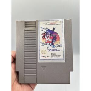 Peter Pan and the Pirates 1991 NES Nintendo Game Cart TESTED Clean